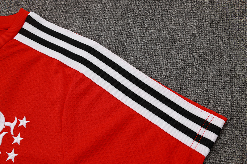 2025/26 Flamengo Red Training Set Shirt and Shorts