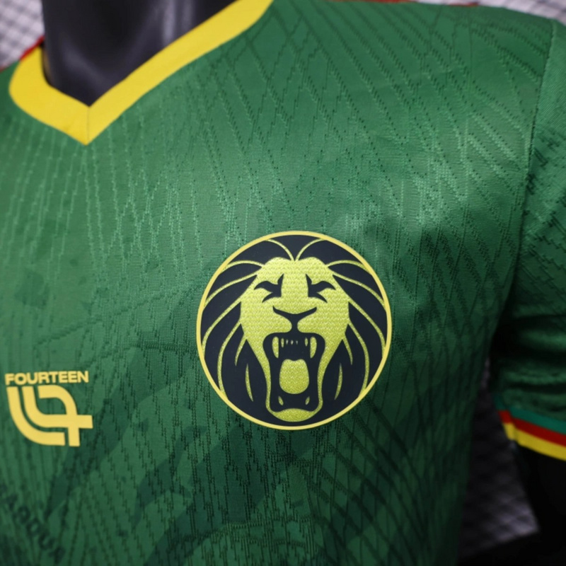 2025/26 Cameroon Home Green jersey Player Version