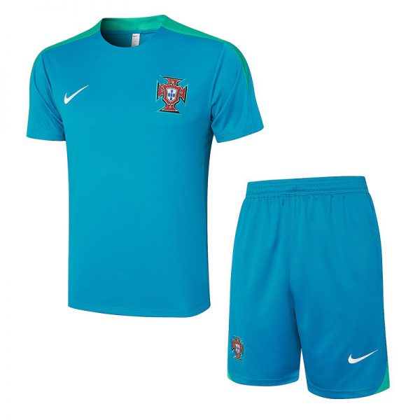24/25 Portugal Deep Green Training Set Shirt and Shorts