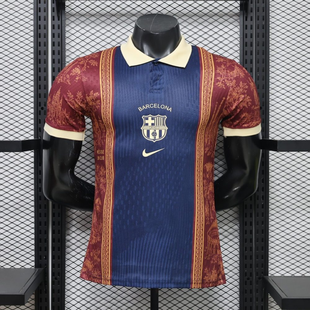 2026 Barcelona Cobanded Special Edition Jersey PlayerVersion