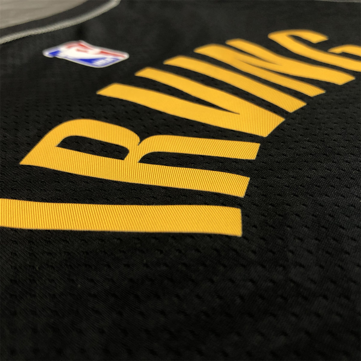 NBA Brooklyn Nets V neck Black Jersey Irving#11S-XXL