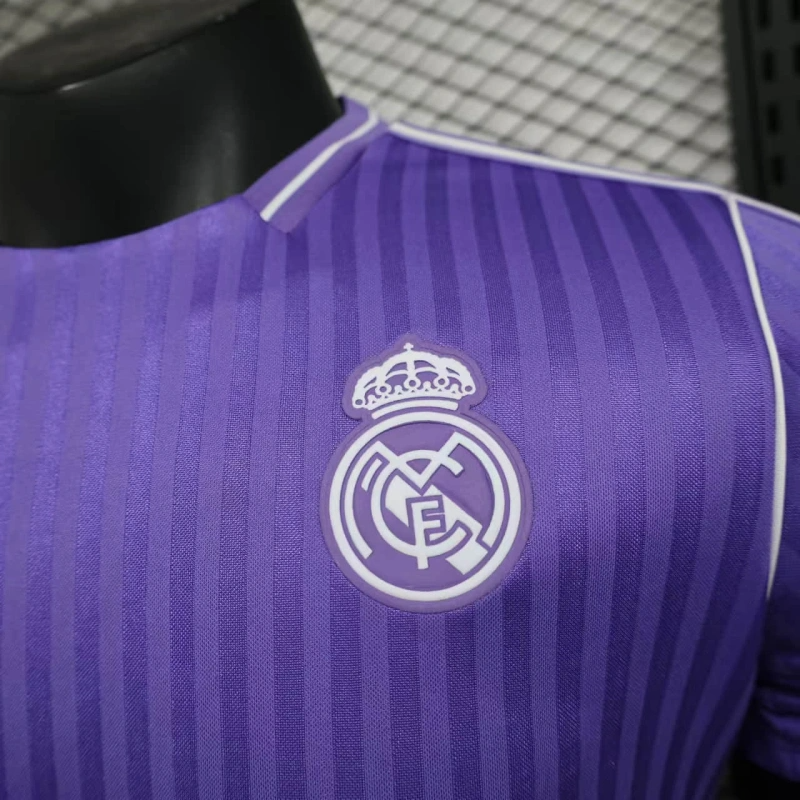 25/26 Real Madrid Co Branded Special Edition Purple jersey Player Version
