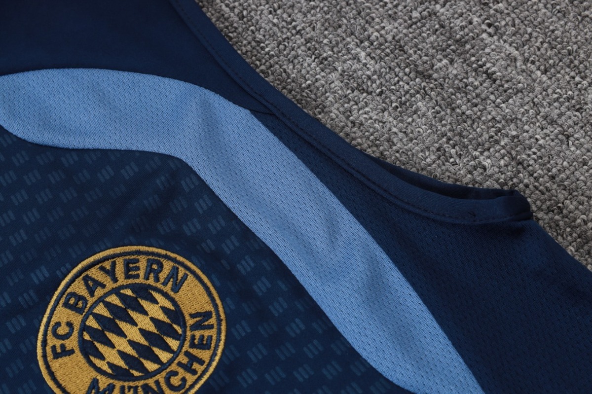 2026 Bayern Munich Royal blue Training Set Shirt andShorts