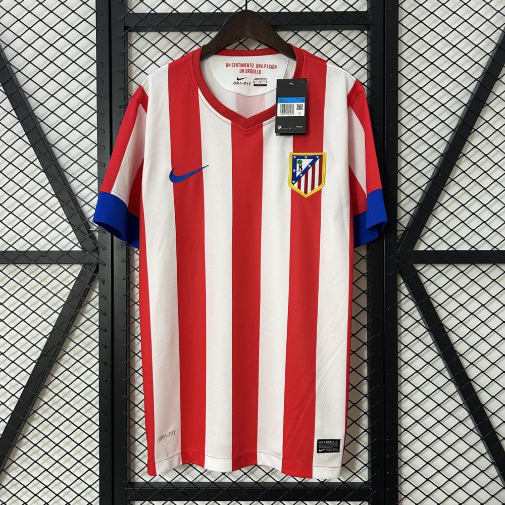 Retro Atletico Madrid 12/13 home jersey Fan Version