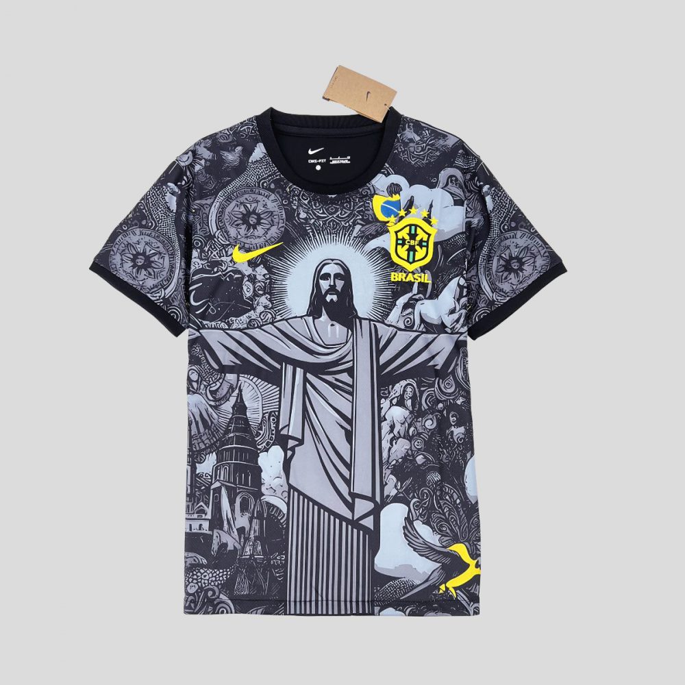 2024/25 Brazil jesu Special Edition Grey jersey Fan Version