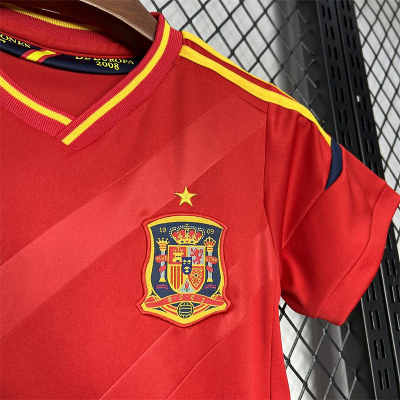 24/25 Spain Home jersey Kid Kits Size 16-28
