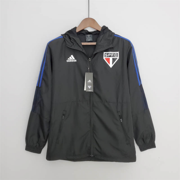 2022 Sao Paulo Windbreaker Black Sport Unifom jersey Sport Unifom
