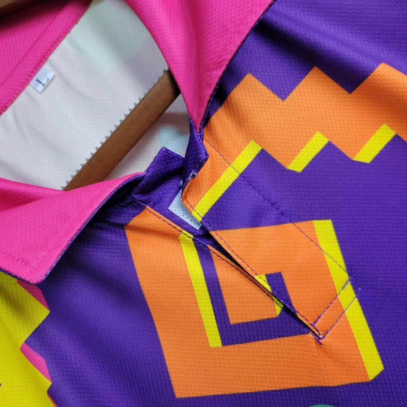 Retro Mexico 1995 Goalkeeper Orange jersey Fan Version CAMPOS Number 9