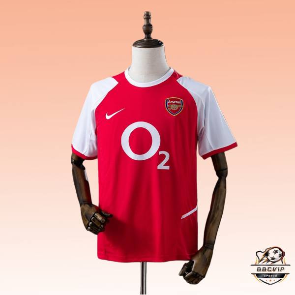 Retro Arsenal 02/04 home jersey Fan Version
