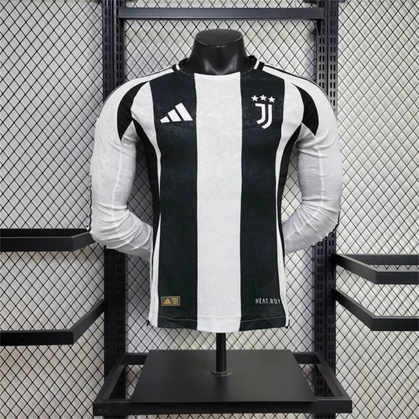24/25 Juventus Home Jersey Long Sleeves Player Version