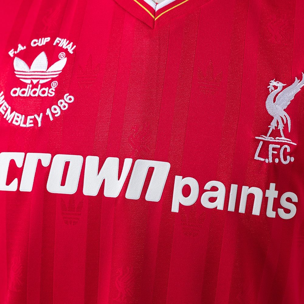 Retro Liverpool 1986/87 Black jersey Fan Version