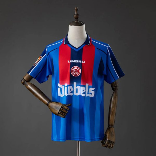 Retro Fortuna Düsseldorf 1998 Away Jersey Fan Version