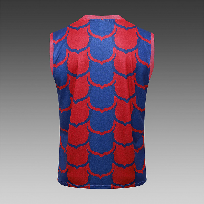 24/25 Barcelona Red Blue Training Set Shirt and Shorts
