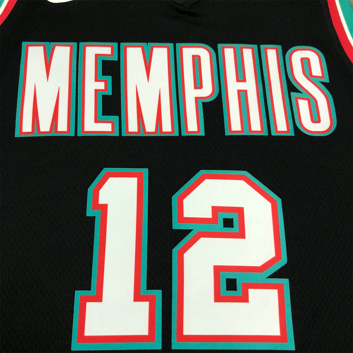 NBA Memphis Grizzies V-neck Black Jersey Morant #15 S-XXL