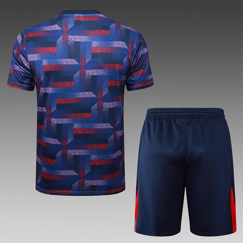 24/25 England royal blue Training Set Shirt and Shorts
