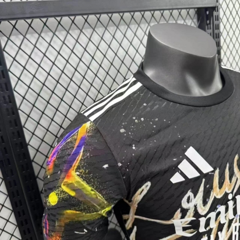 2025/26 Player Real Madrid Special Edition Black jersey Player Version