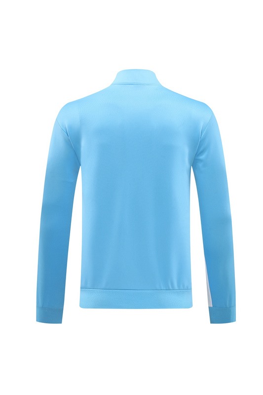 2024 Nike Sky Blue Jacket Training Suit Set Football Team Shirt Sports Fashion