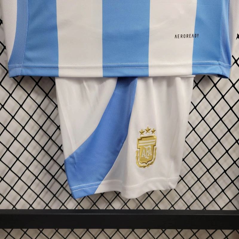 24/25 Argentina Home jersey Kid Kits Size 16-28