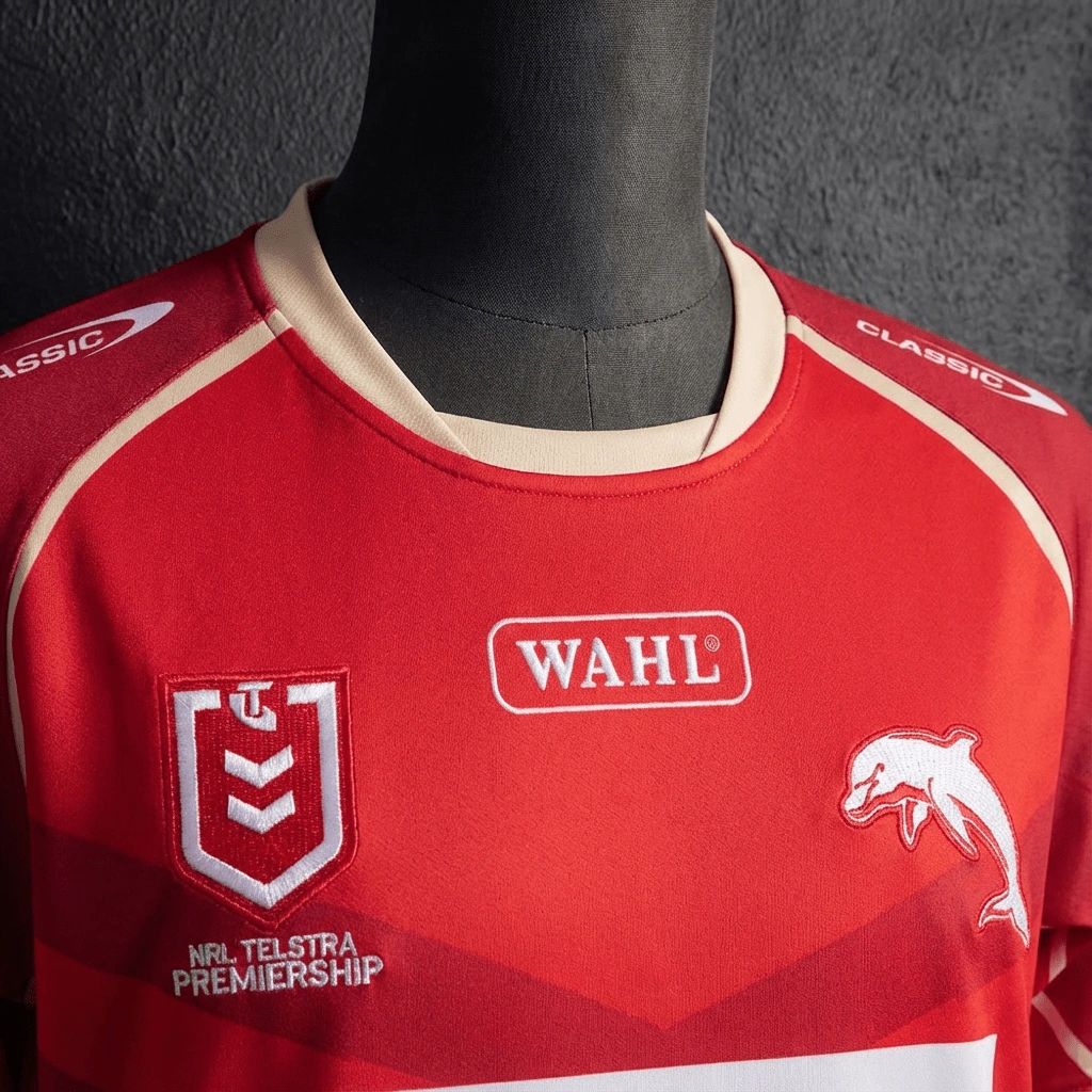 NRL Dolphins 2026 Home Jersey