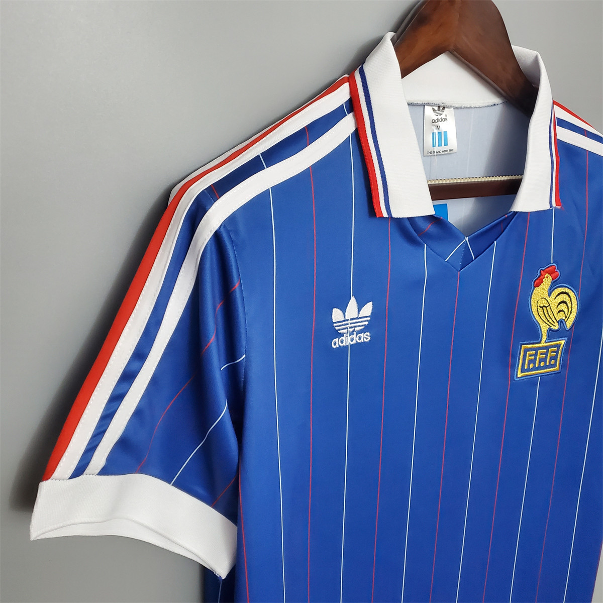 Retro France 1982 Home jersey Fan Version
