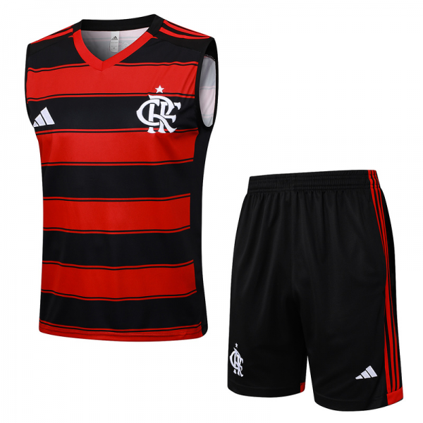 2025/26 Flamengo Red Training Set Shirt and Shorts