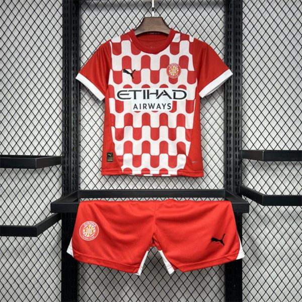 2024/25 Girona Home jersey Kid Kits Size 16-28
