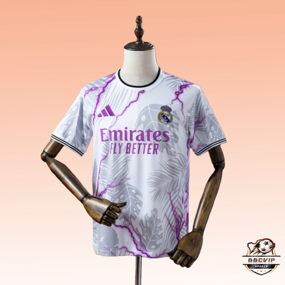 2025/26 Real Madrid White Special Edition jersey Fan version