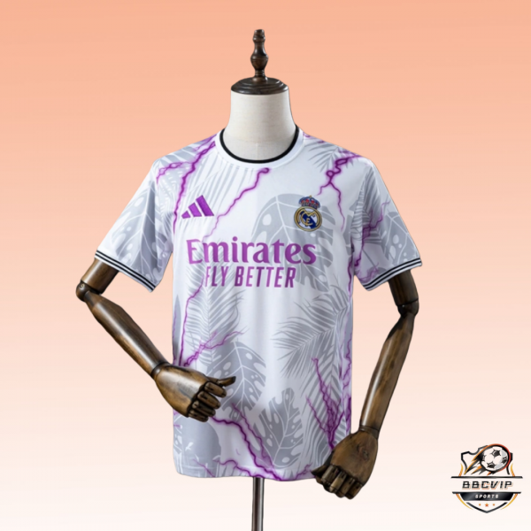 2025/26 Real Madrid White Special Edition jersey Fan version