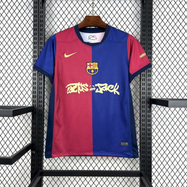 2024/25 Barcelona Travis Scott Edition Jersey Fan Version