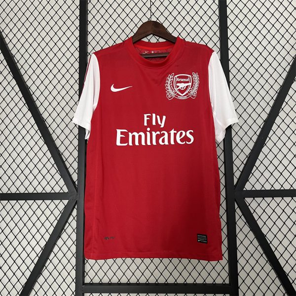 Retro Arsenal 11/12 Home 125th Anniversary jersey Fan Version