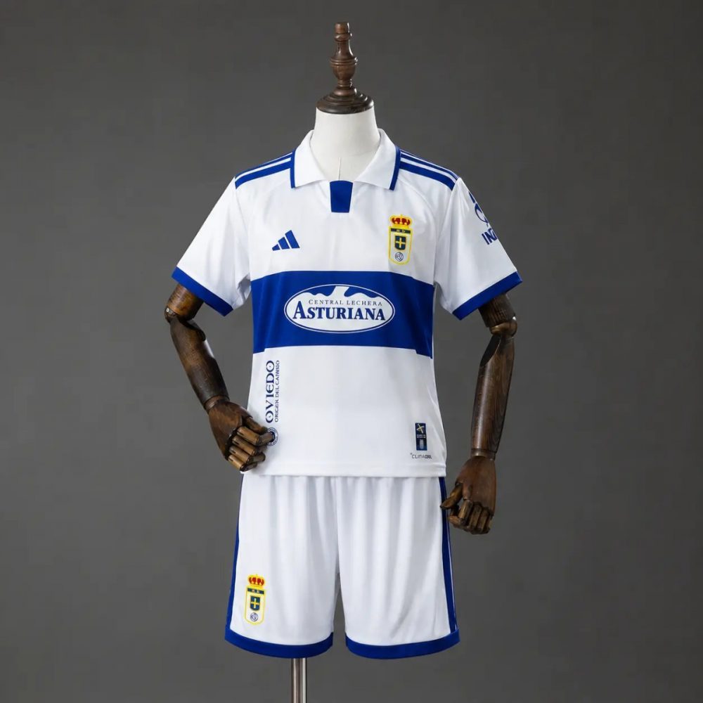 2026/27 Real Oviedo Second Away Kids Kits