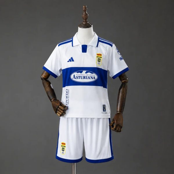 2026/27 Real Oviedo Second Away Kids Kits