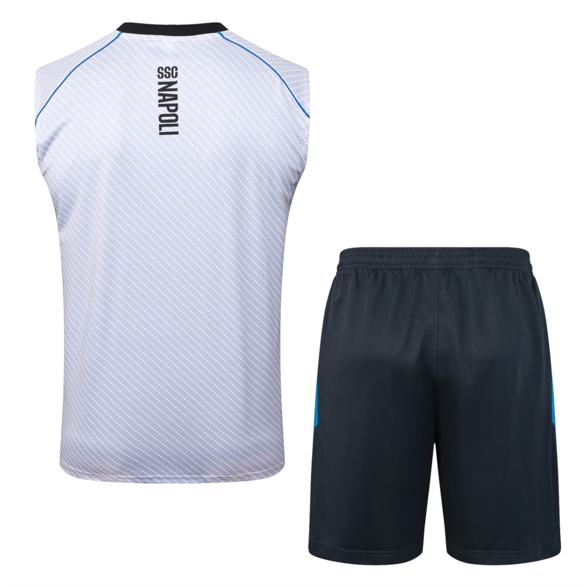 2026 Naples Light gray Training Set Shirt and Shorts