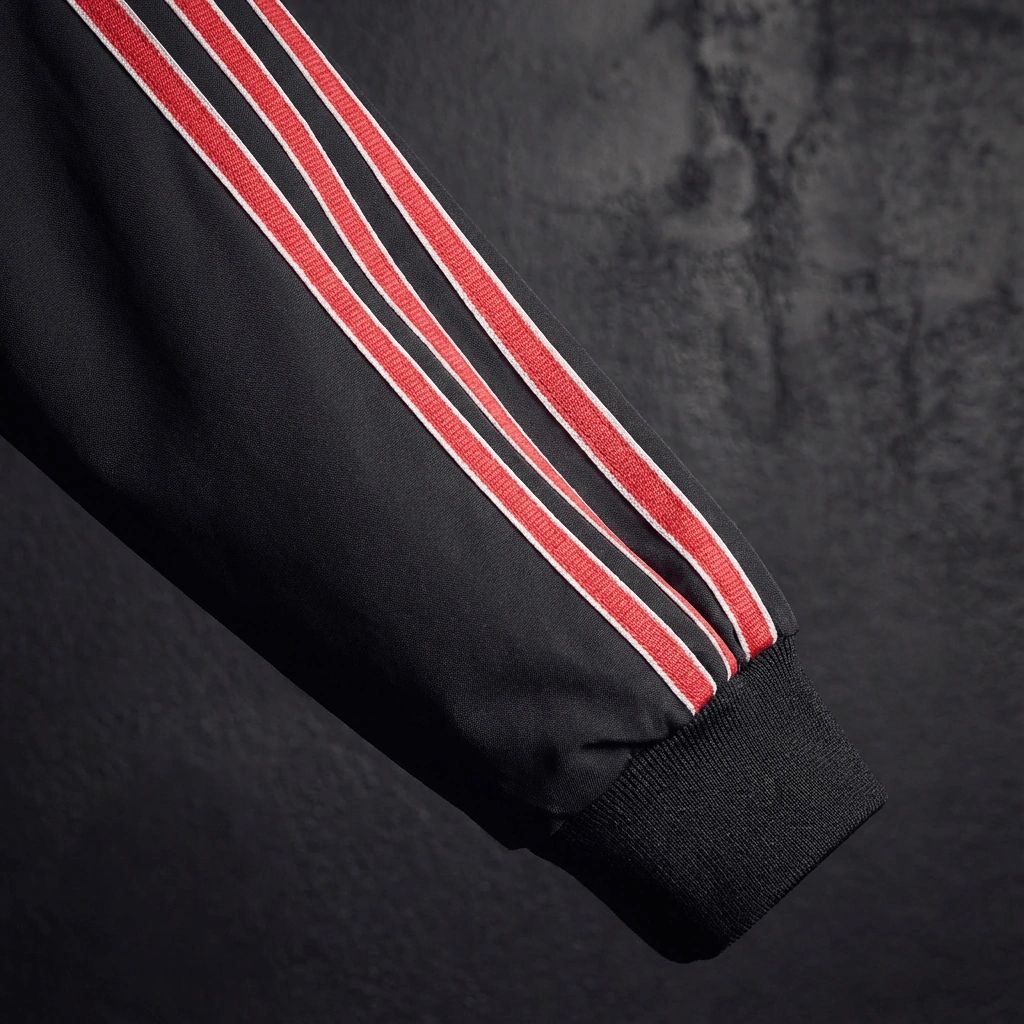 2026 Manchester United Black Windbreaker Sport Unifom