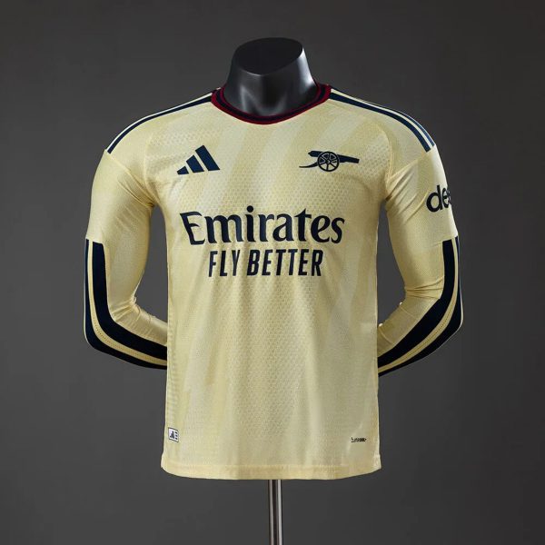 2026/27 Arsenal Second Away Jersey Long Sleeve Player Version