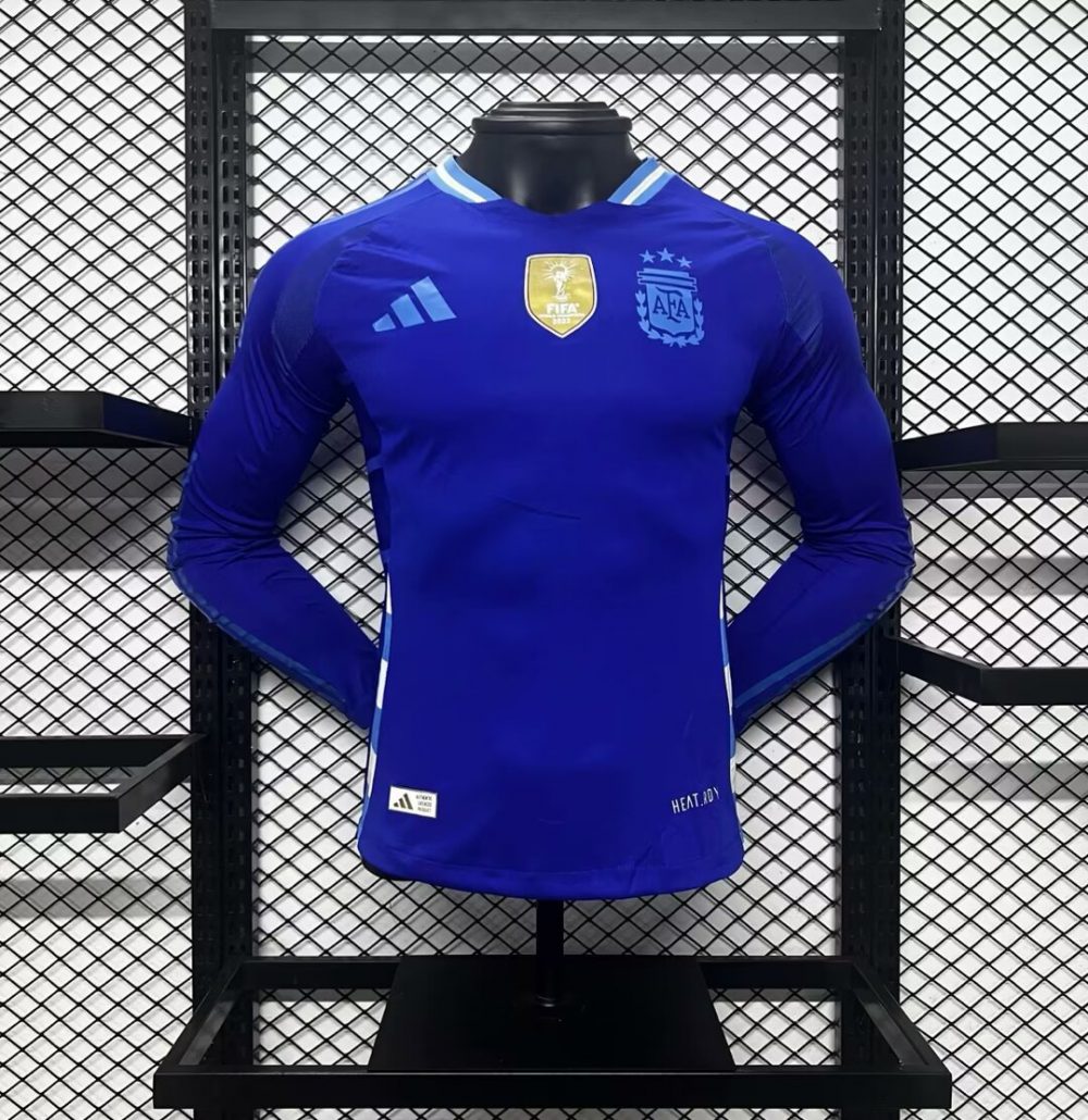 24/25 Argentina  Away Jersey Long Sleeves Player Version