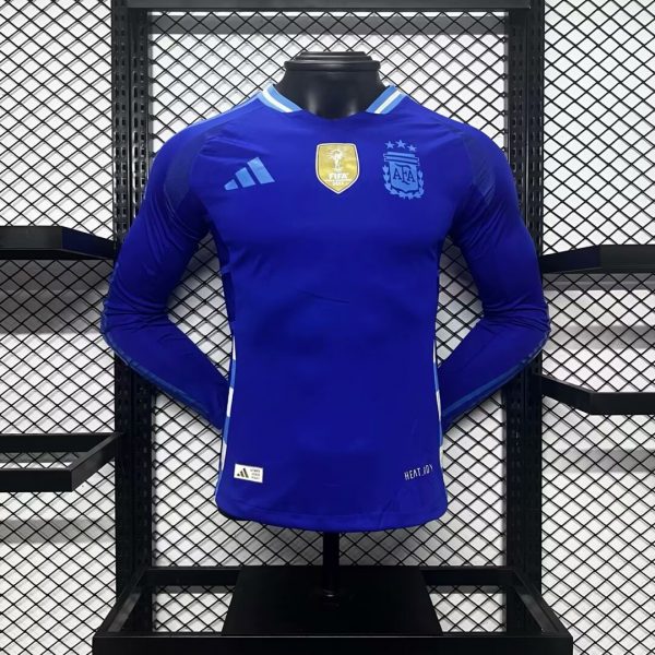 24/25 Argentina  Away Jersey Long Sleeves Player Version