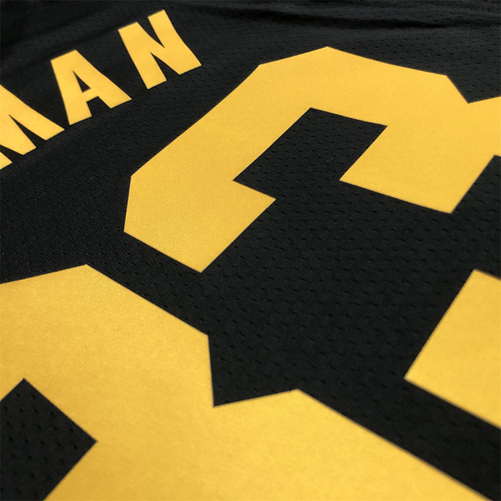 NBA Golden State Warriors V-Neck 75th anniversary Black Jersey WISEMAN#33 S-XXL