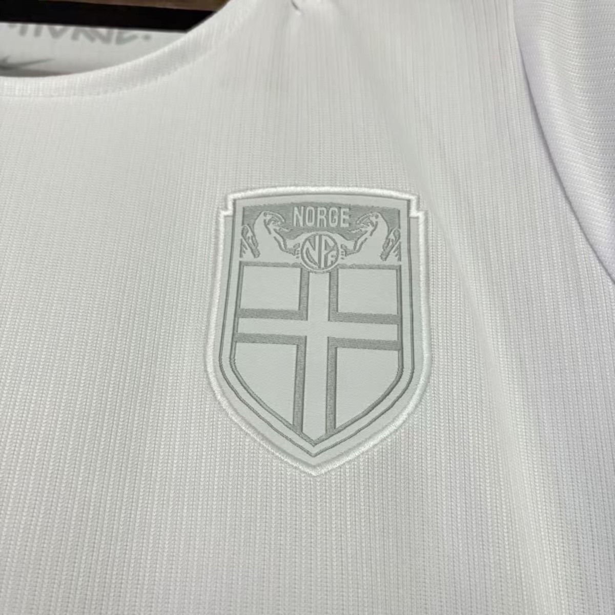 Norway 2026 World Cup White Jersey Fan Version