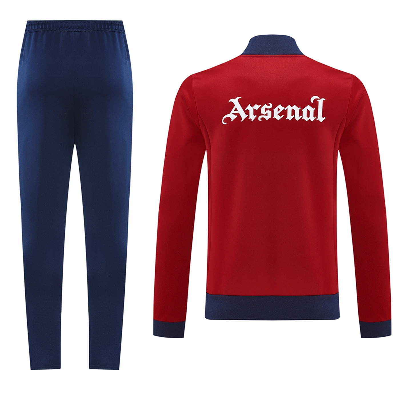 2024 Arsenal purplish red Jacket Training Suit Set Football Team Shirt Sports Fashion