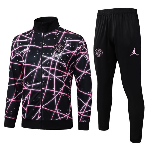 2025/26 Paris blackish purple Jacket Training Suit Set Football Team Shirt Sports Fashion