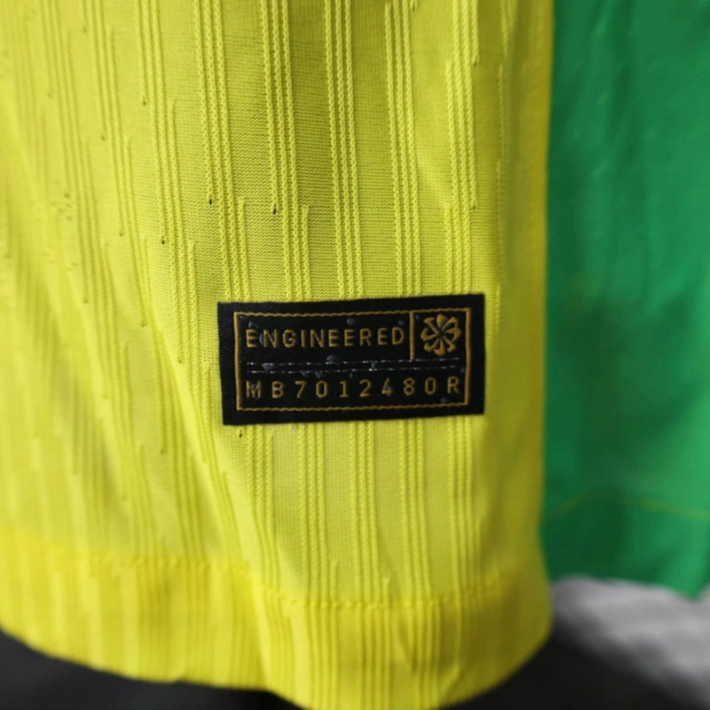 2025/26 Brazil yellow Jersey Long Sleeve Player Version