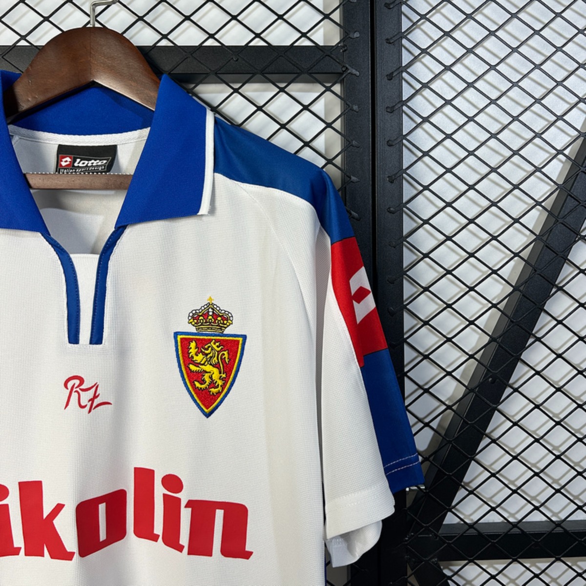 Retro Real Zaragoza 2004 Home jersey Fan Version