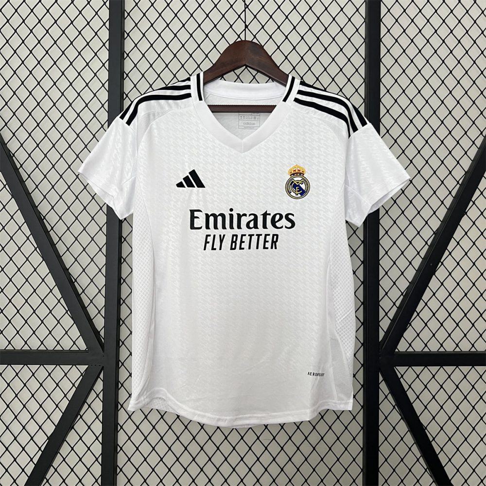 24/25 Women's Real Madrid Home Jersey Fan Version