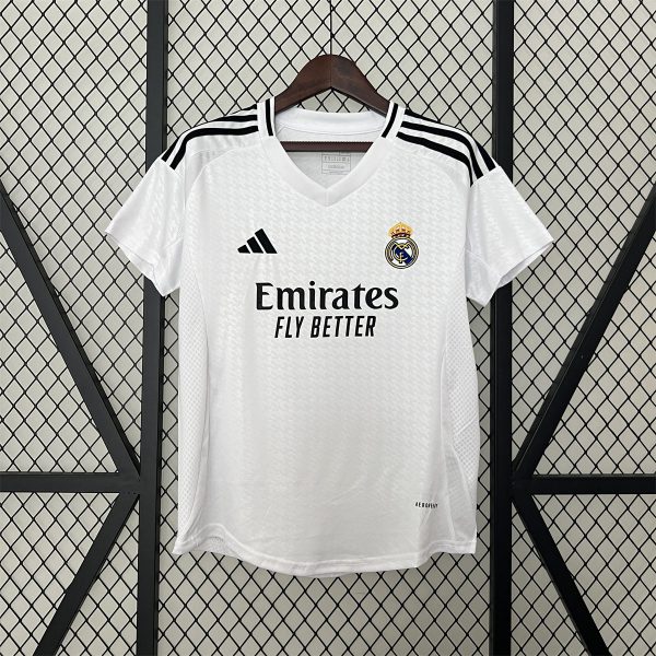 24/25 Women's Real Madrid Home Jersey Fan Version