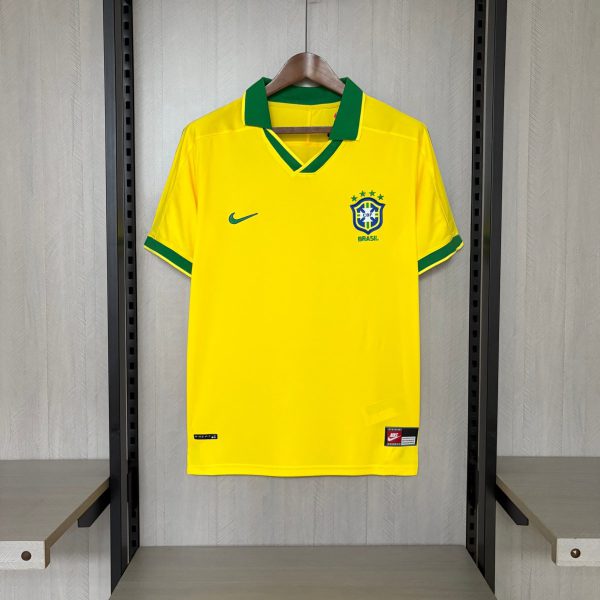 Retro 1997 Brazil home jersey Fan Version