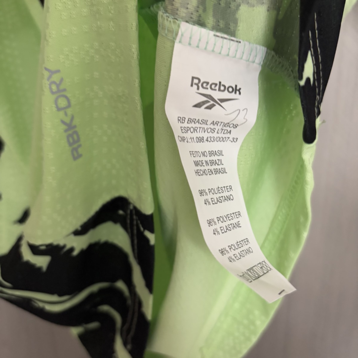 2025/26 Botafogo Pre-match training Light green jersey Fan version