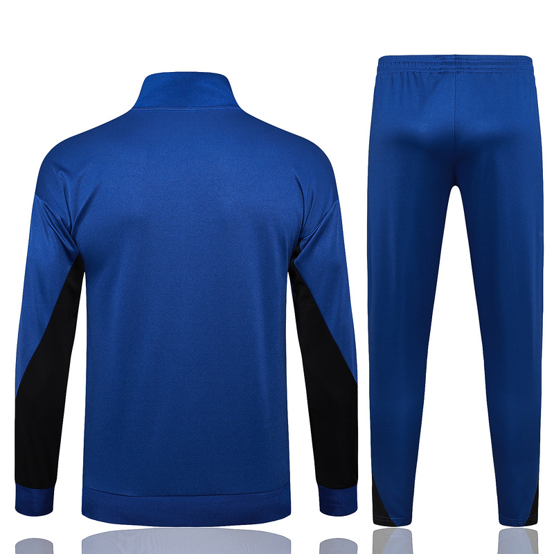 2024/25 Inter Milan Royal blue Jacket Training Suit Set Football Team Shirt Sports Fashion