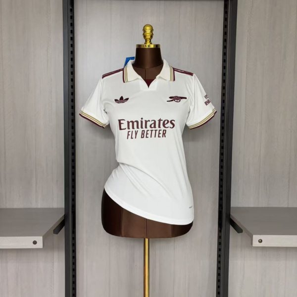 2025/26 Arsenal Second AwayWomen's Jersey Fan Version