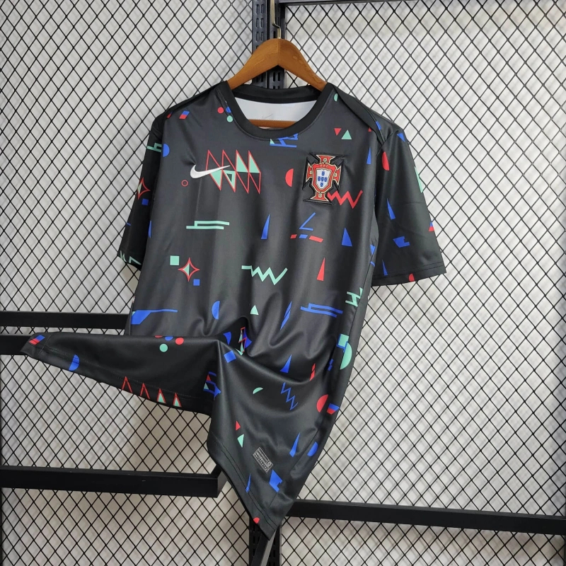 2024/25 Portugal Euro Pre-match training uniform Jersey Fan Version